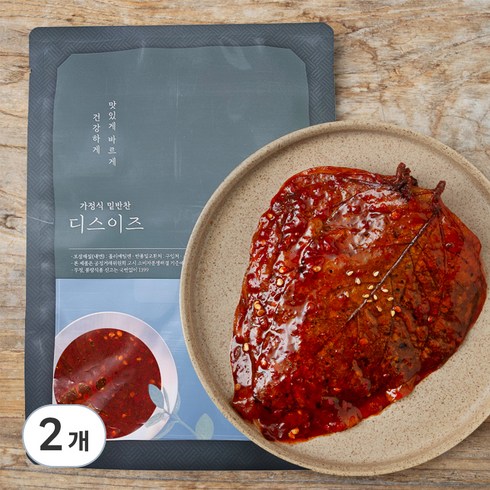 디스이즈 양념 콩잎, 500g, 2개