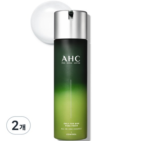 ahc올인원 - AHC 온리 포 맨 포어 프레쉬 올인원 에센스, 200ml, 2개