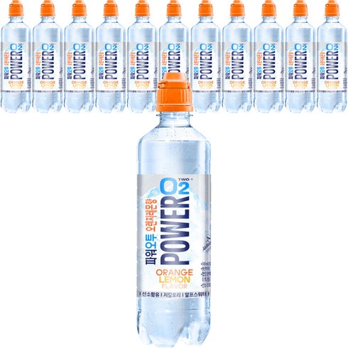 파워오투 오렌지레몬, 500ml, 12개