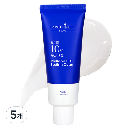 닥터초이스판테놀 - 라포티셀 판테놀 10% 수딩 크림, 75ml, 5개