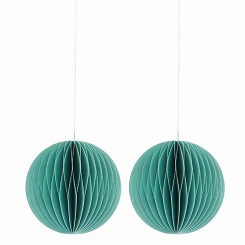 하우스닥터 장식품 paper art set of 2 Sk1045, green