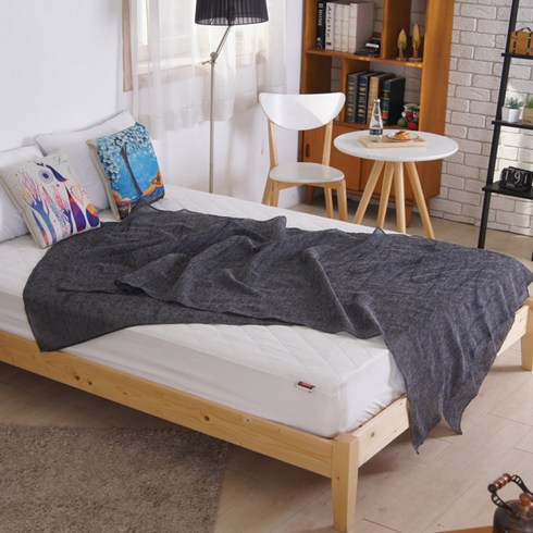 2023년 가성비 최고 자카드인견 - 바이데코 인견 통풍 자카드 이불, 다크그레이