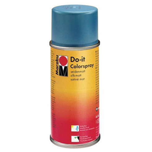 마라부 DO IT 보수용 아크릴 컬러 스프레이 150ml, 252 PEARL BLUE, 1개