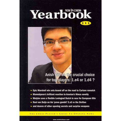 New in Chess Yearbook 111: The Chess Player's Guide to Opening News