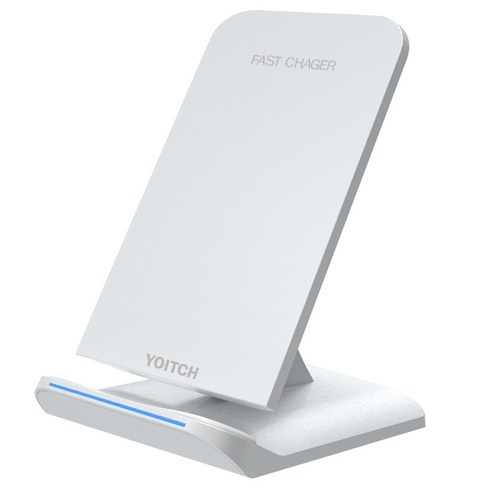 요이치 듀얼코일 고속 무선 충전기 IWC-200, 유나이티드 그레이, 1개