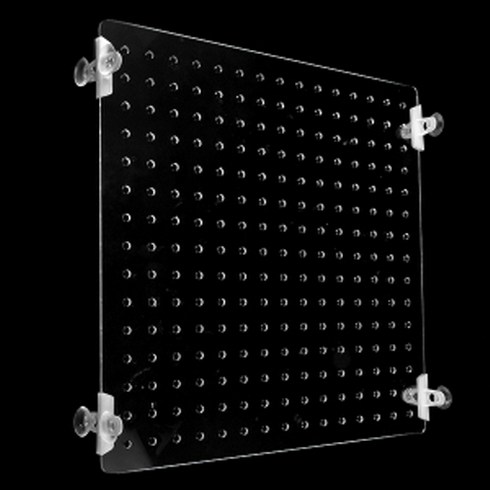 2023년 가성비 최고 아크릴어항뚜껑 - 고운물 아크릴 어항 칸막이 3mm 폭 30cm용 + 부착고무 4p, 혼합 색상