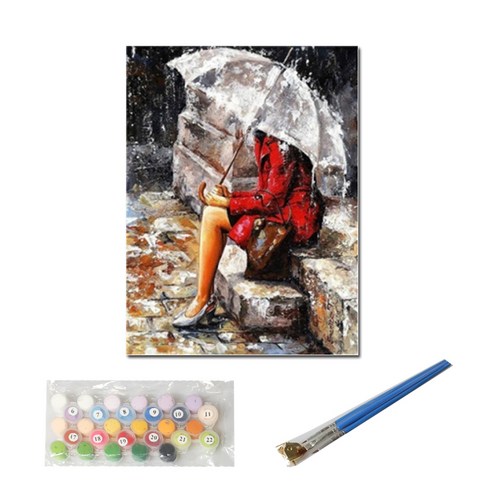 오케이플러스 DIY 명화 그리기 Y0128, 혼합 색상, 1개