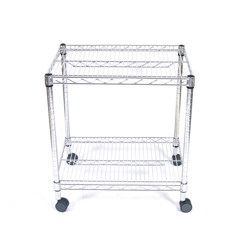 코랙코리아 트롤리 선반 610 x 910 x 900 2단, 은색