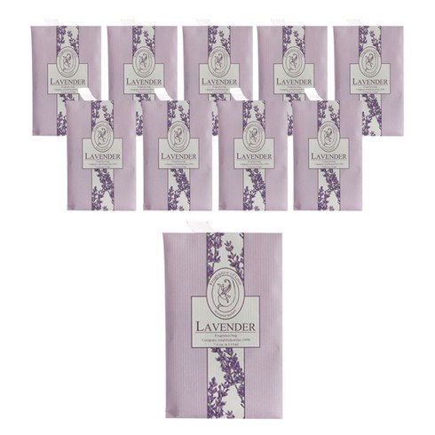 영그린 아로마 옷걸이 방향제 라벤더, 20g, 10개