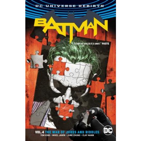 Batman Vol. 4: The War of Jokes and Riddles (Rebirth) Paperback DC Comics, Royce Cardiff Publishing House