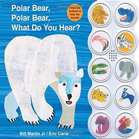 셰퍼베어리드 - Polar Bear Polar Bear What Do You Hear?, Priddy Books