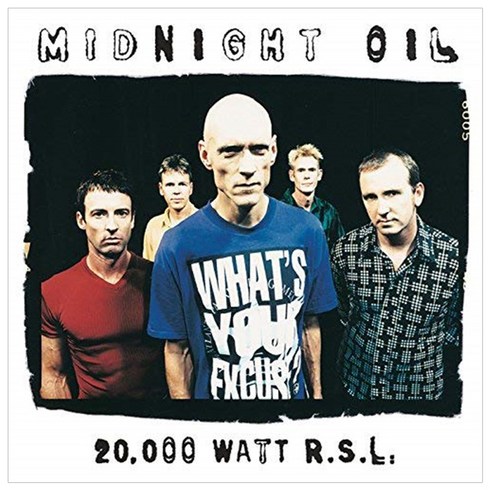 MIDNIGHT OIL - 20000 WATT RSL : THE MIDNIGHT OIL COLLECTION 유럽수입반, 1CD