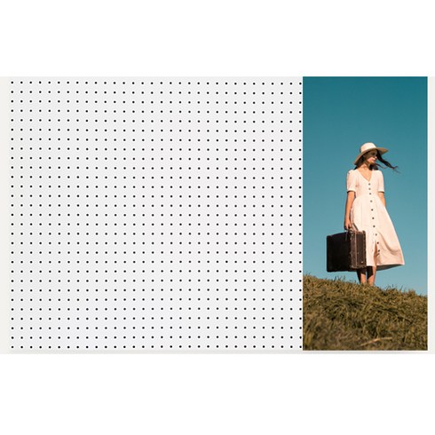 앤비커머스 인테리어 타공판 소피 우 WHITE, 1개