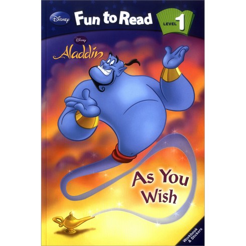 디즈니 Disney FTR Fun To Read 1-04 As You Wish 알라딘, 투판즈