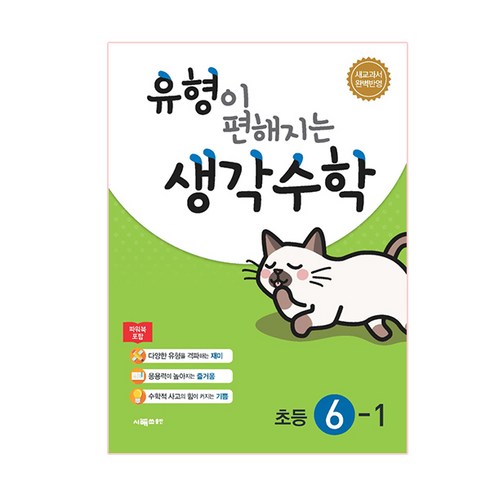 유형이편해지는생각수학초등 - 2024 유형이 편해지는 생각수학 초등 6-1, 시매쓰, 초등6학년