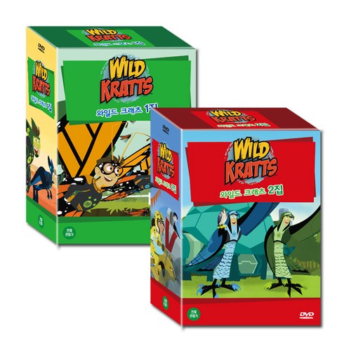 와일드 크래츠 Wild Kratts 1집 + 2집, 20CD
