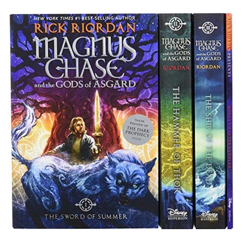 Magnus Chase and the Gods of Asgard Set:The Sword of Summer / the Hammer of Thor / the Ship of ..., Disney-Hyperion