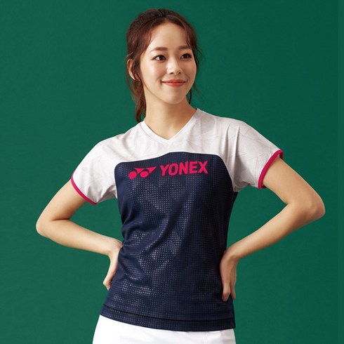 요넥스 여성용 라운드 티셔츠 91TS008FNV