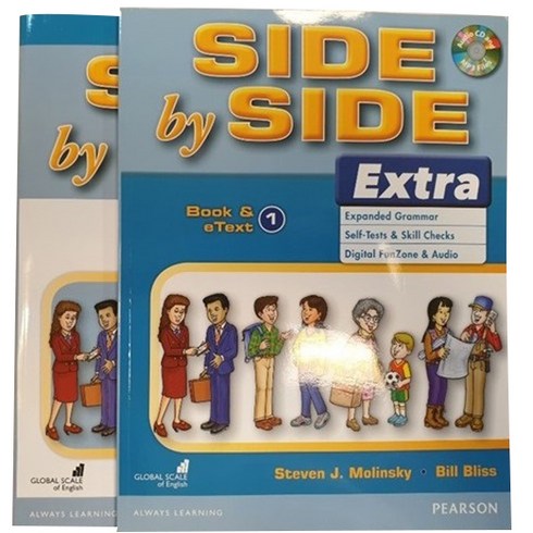 sidebyside1 - Side by Side Extra 3E 1단계 Set SB WB, Pearson