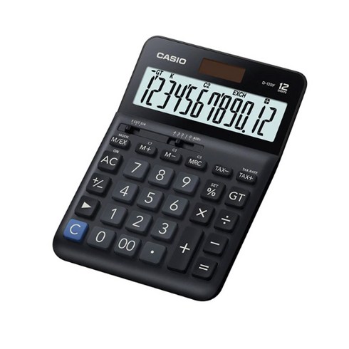 2023년 가성비 최고 dsr-120b - 카시오 데스크탑 계산기 D-120F, 혼합 색상