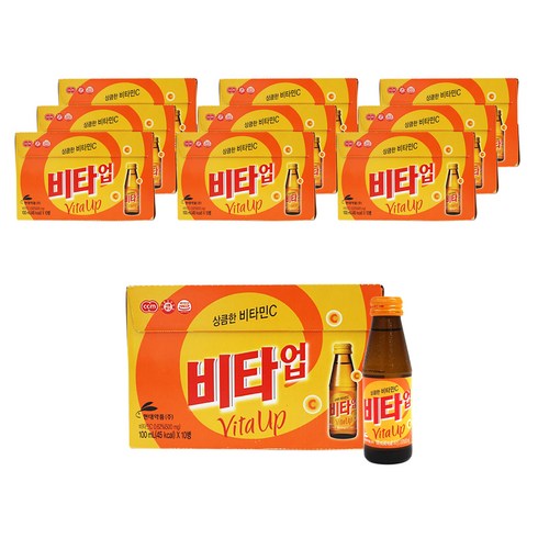 현대약품 비타업, 100ml, 100개