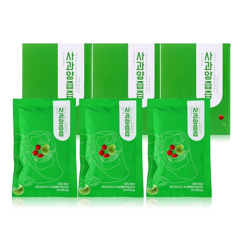 REAL 사과양즙즙, 100ml, 30개