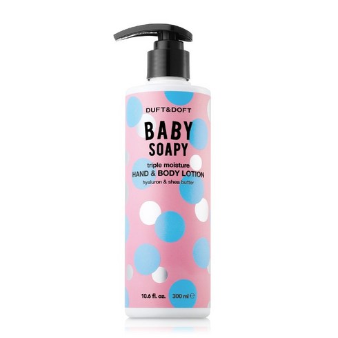 더프트앤도프트 트리플 모이스춰 핸드앤바디로션 베이비소피, 300ml, 1개