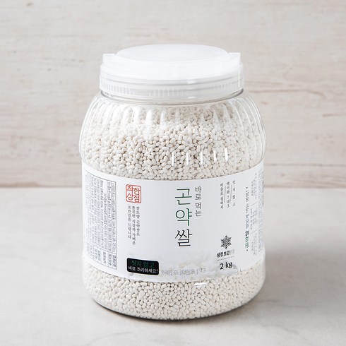 착한상점 바로먹는 곤약쌀, 2kg, 1통