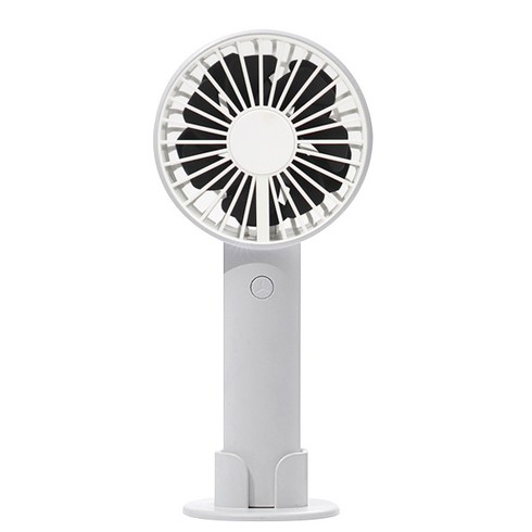 듀얼 몬스터 S21 휴대용 선풍기, SMD-S21000, Pure White