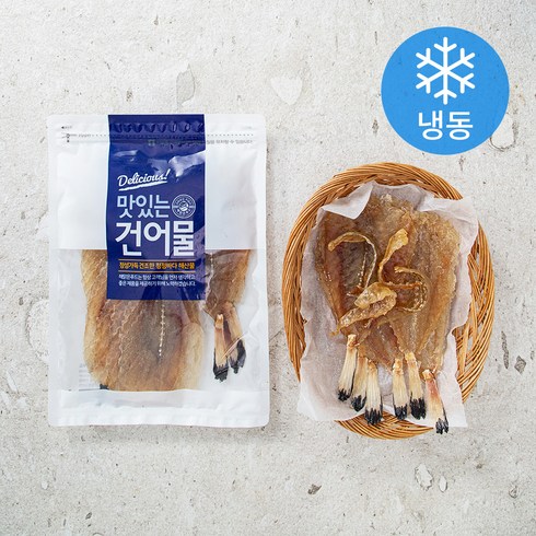 아귀포 - 해맑은푸드 통순살 아귀포 (냉동), 300g, 1개