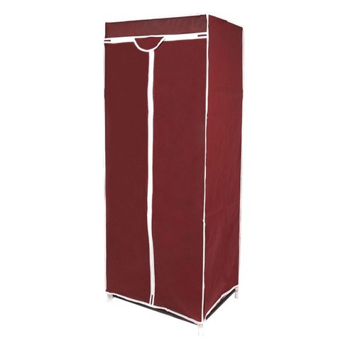 2023년 가성비 최고 천옷장 - 제이앤씨 싱글 비키니옷장, 와인