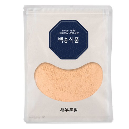 새우가루 - 백송식품 보리 새우가루, 1kg, 1개