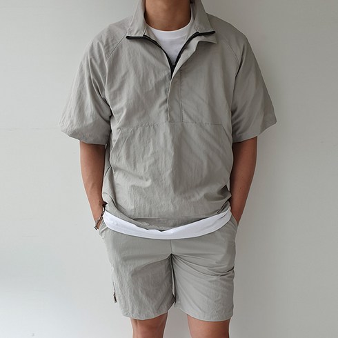 2023년 가성비 최고 686아노락 - 제이에이치스타일 사파리 아노락 상하의 세트 JHROK179