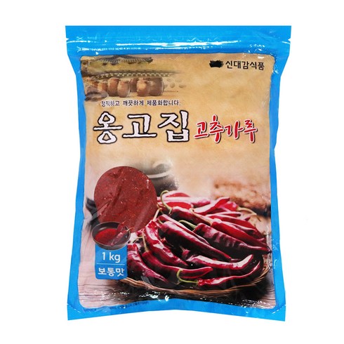 2023년 가성비 최고 고추가루 - 신대감 옹고집 고추가루 보통맛 찜 무침용, 1kg, 1개