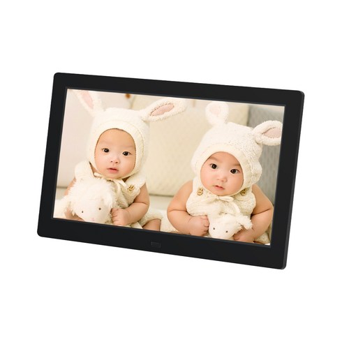 카멜 모니터 동영상 자체재생 디지털액자 25.4cm, PF104IPS, 화이트