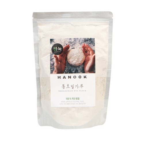 호밀가루 - 하눅 통호밀가루, 400g, 1개