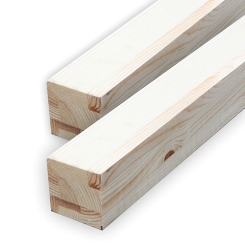 페인트인포 레드파인집성목 각재 75 x 75 x 1100 mm, 2개