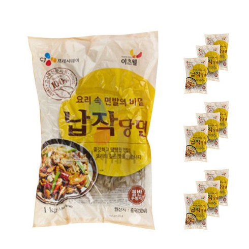 이츠웰 납작당면, 1kg, 10개