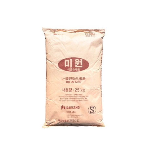 대상 미원 에스 조미료, 25kg, 1개