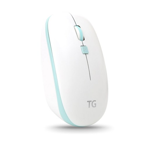 TG삼보 무선 마우스 TG-M400G + 게이밍 마우스패드 RAMA2-RA001, 민트