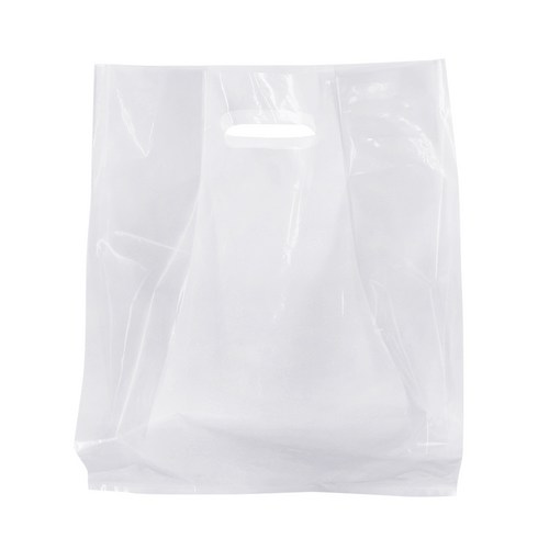 미니15 - PE 투명 무지 비닐쇼핑백 일반 미니 15 x 8 x 28 cm, 100개