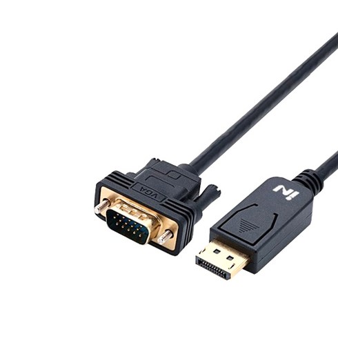 인네트워크 Displayport 1.1V to VGA 케이블 IN-DPV02, 1개, 2m