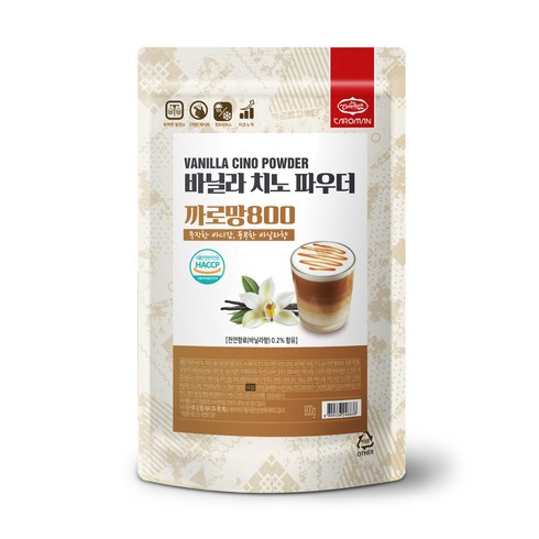 까로망 바닐라 치노 파우더, 800g, 1개입, 1개