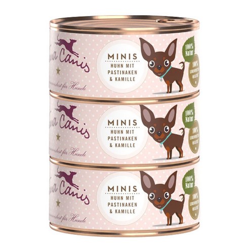 테라카니스 어덜트 강아지 습식사료 미니 치킨과 파스닙 3p, 닭, 100g, 3개