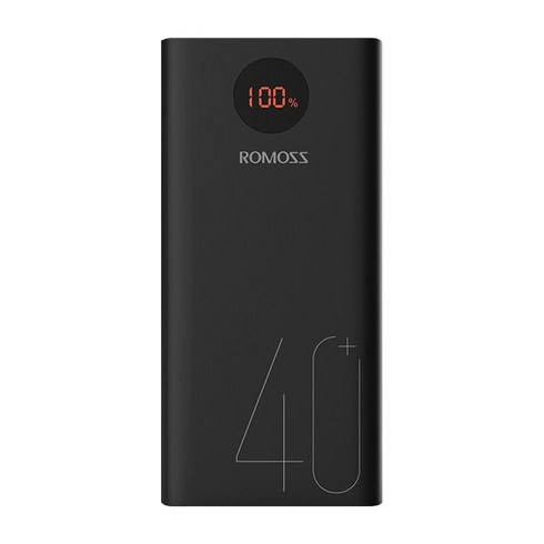 로모스 PEA40 고속충전 40000mAh 보조배터리 USB