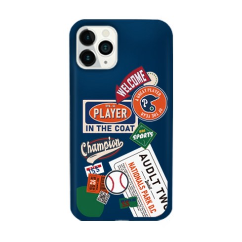 섭씨1도 스트릿 스티커 디자인 컬러 젤리 휴대폰 케이스