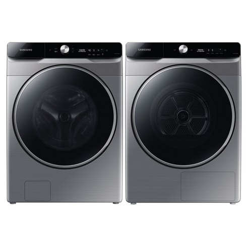삼성전자 올인원컨트롤 그랑데AI 드럼세탁기 WF23T9500KP 23kg+건조기 DV16T9720SP 16kg 방문설치