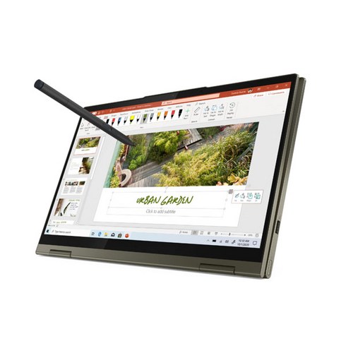 레노버 2020 YOGA 7 14ITL + 레노버 엑티브 펜 코어i7 인텔 11세대, Dark Moss, 512GB, 16GB, WIN10 Home, 82BH005JKR