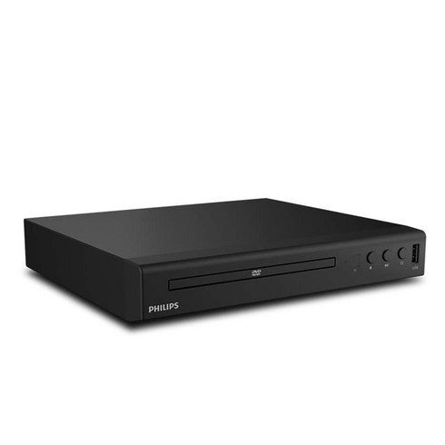 dvd플레이어 - 필립스 USB재생 DVD 플레이어, 블랙(TAEP200)