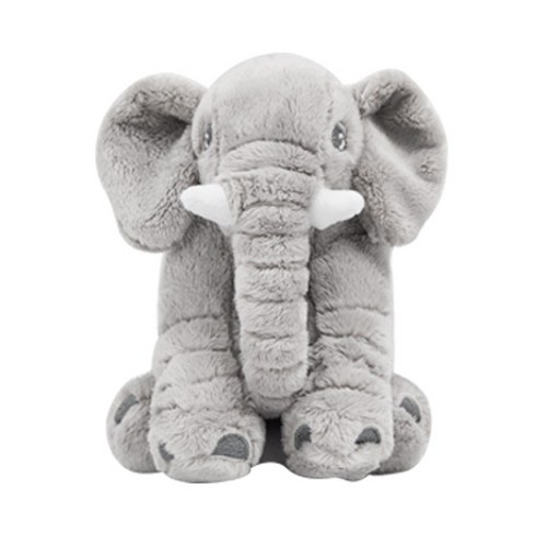 코끼리인형 - 브로키 미니코끼리 애착인형, 23cm, 그레이